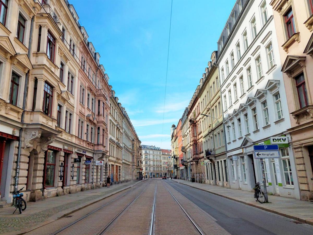 5 Min Zur Elbe, Helle Geraeumige 2-Raum-Whg, Neustadt, Top Lage Dresden Eksteriør bilde